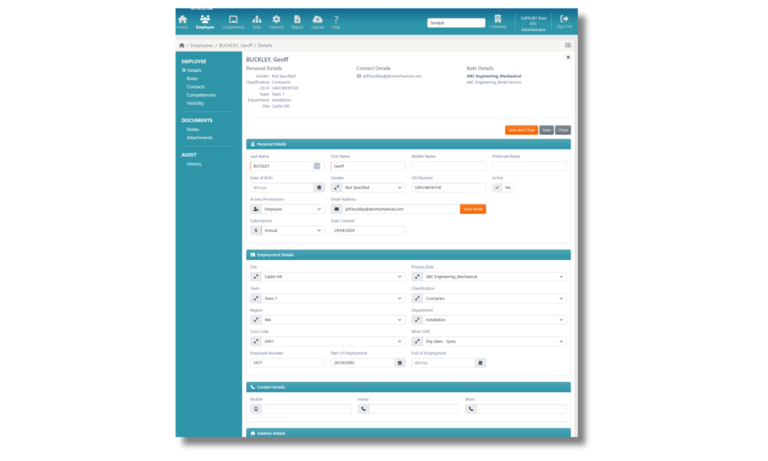 EMployee Training Manager Screenshot 5